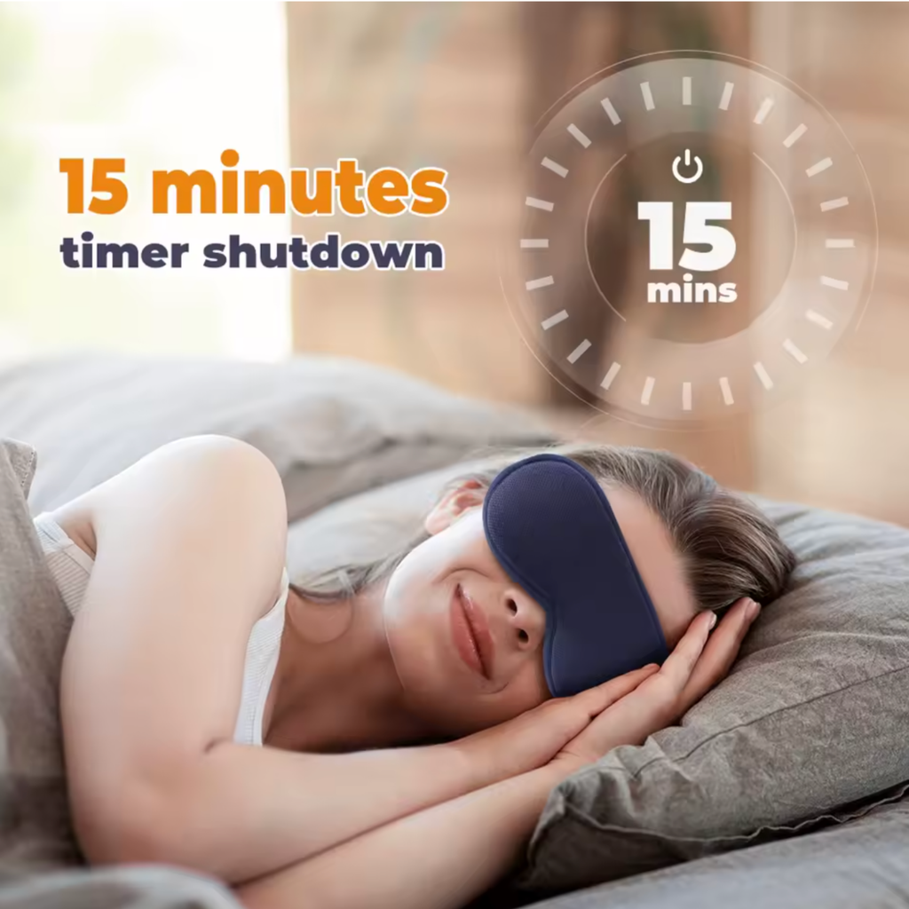 Ögonmask med Värme & Massage