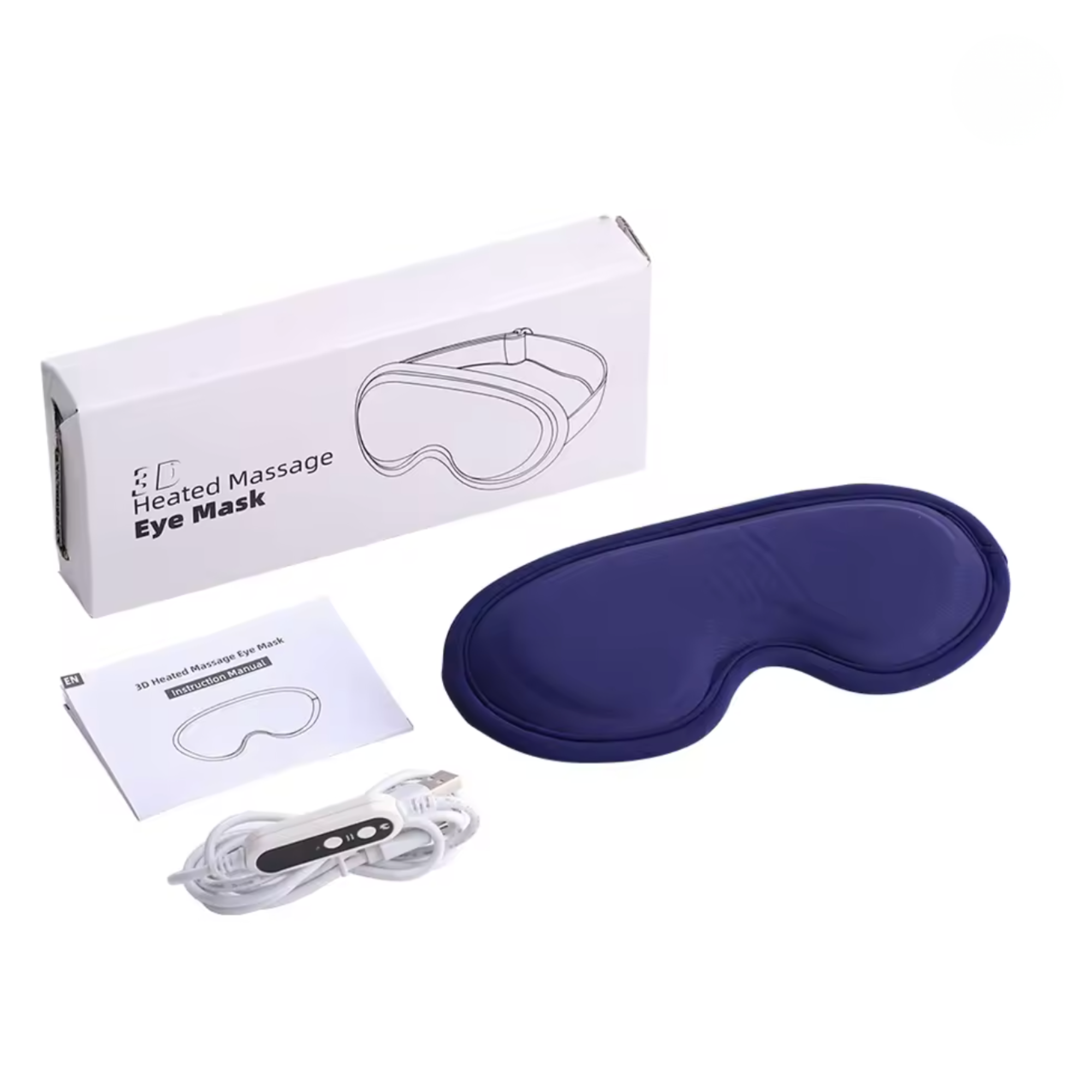 Ögonmask med Värme & Massage